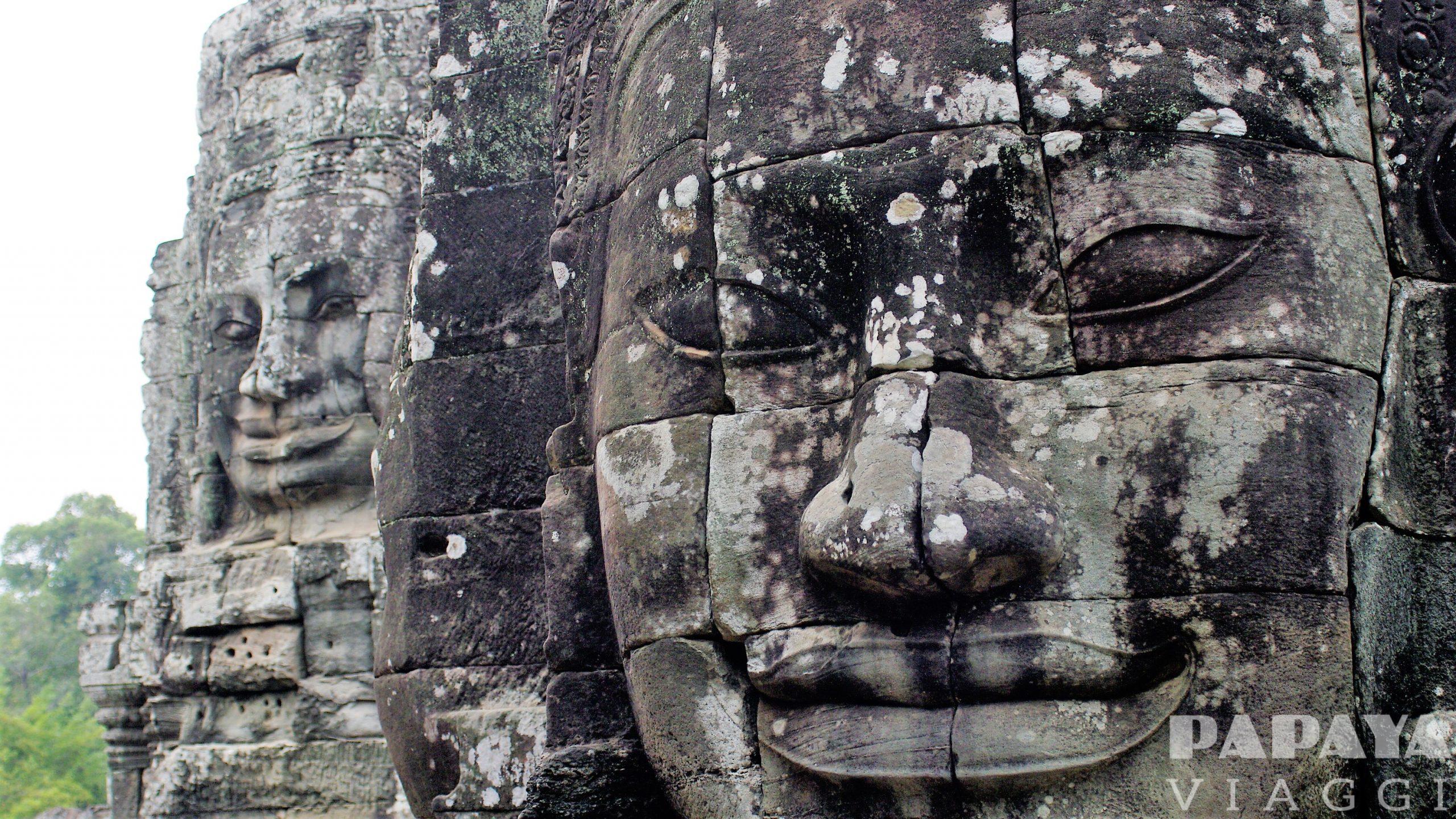 SE Asia Stile Antico Statua in Legno di Teak Cambogia